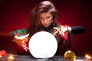 fortune teller predicting the future of mobile payments