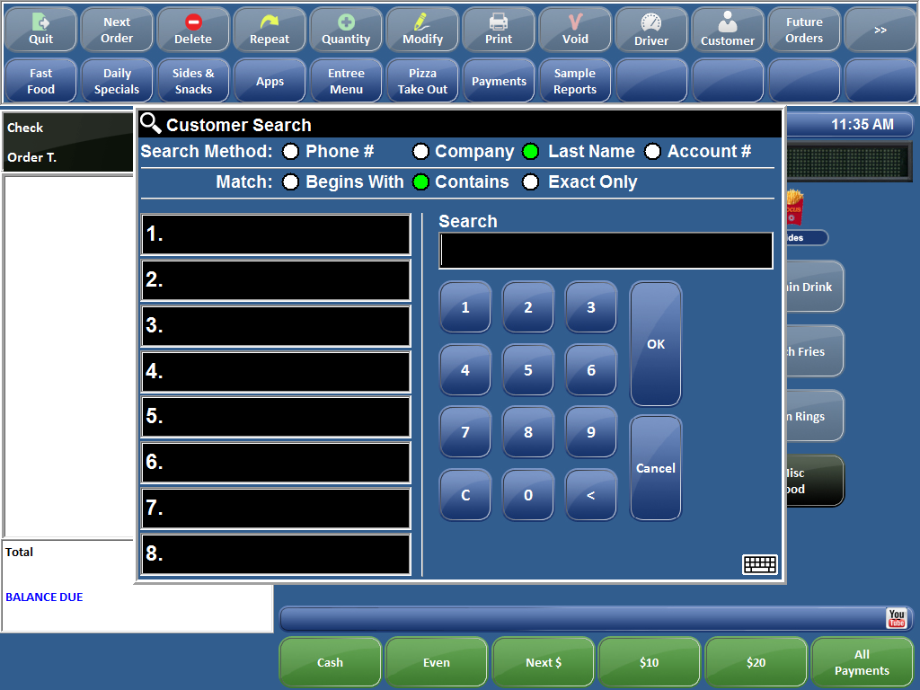 Delivery POS Focus POS Systems